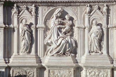 Fonte Gaia (detail) by Jacopo della Quercia
